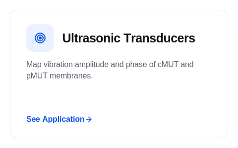 Lyncée R-Series ultrasonic transducers