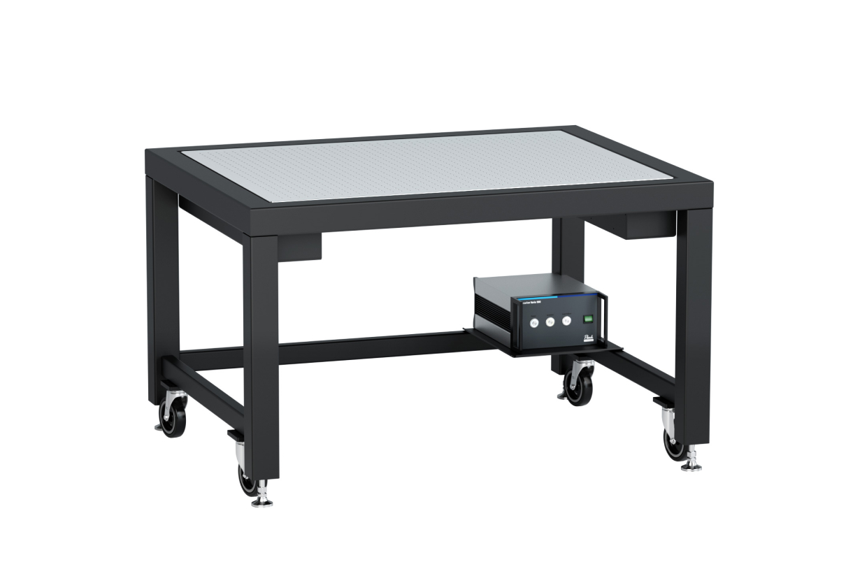 Park Systems Accurion Workstation Series featuring ergonomic design and stability with integrated vario system.