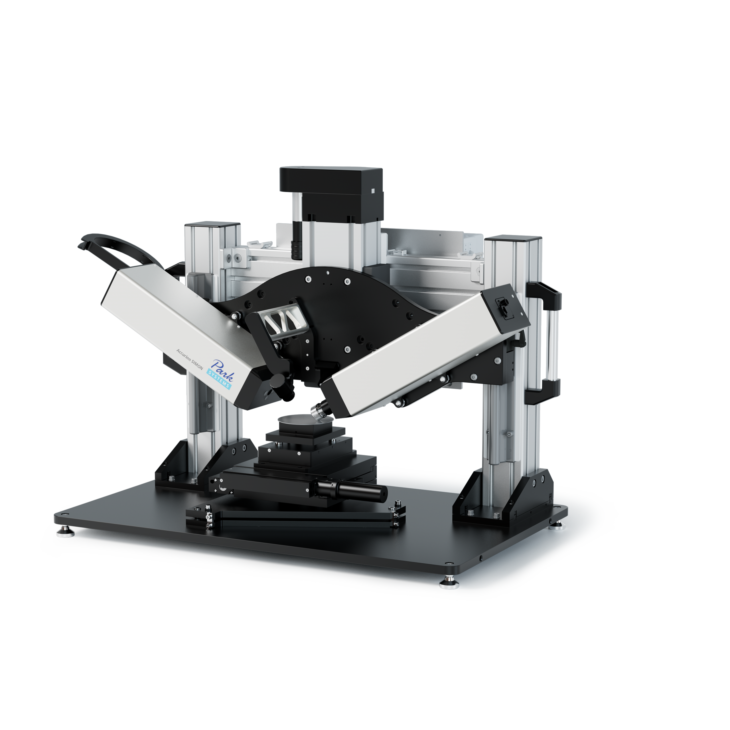 Park Systems Accurion SIMON imaging ellipsometer combines microscopy and ellipsometry for fast, precise thickness and refractive index measurements, ideal for routine tasks and defect inspection.