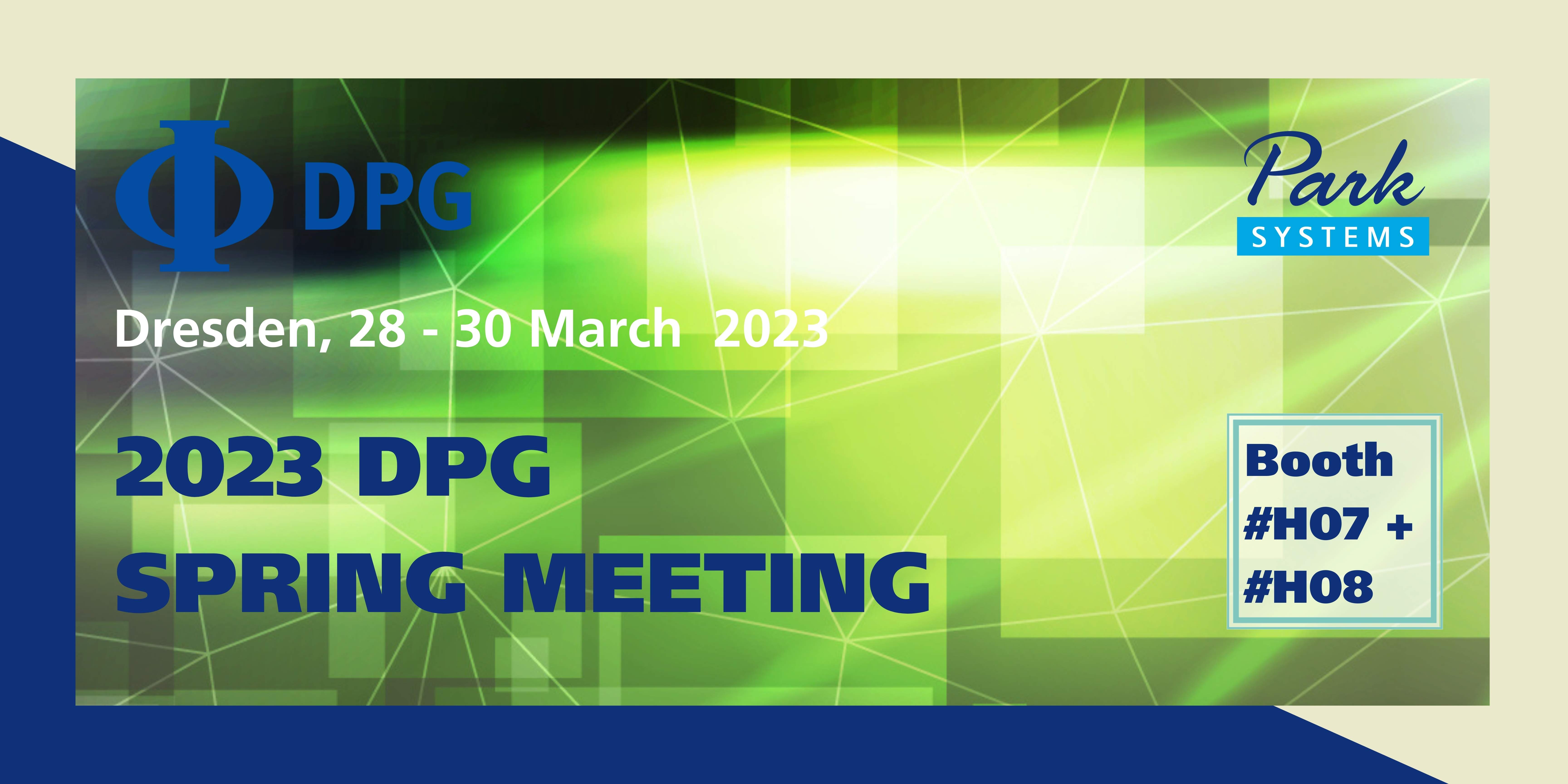 23 03 28 30 DPG Spring Meeting Banner