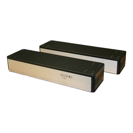 Park Systems Heavy-duty Duo vibration isolation elements, modular system for diverse applications, compatible with optical breadboards or measurement equipment.